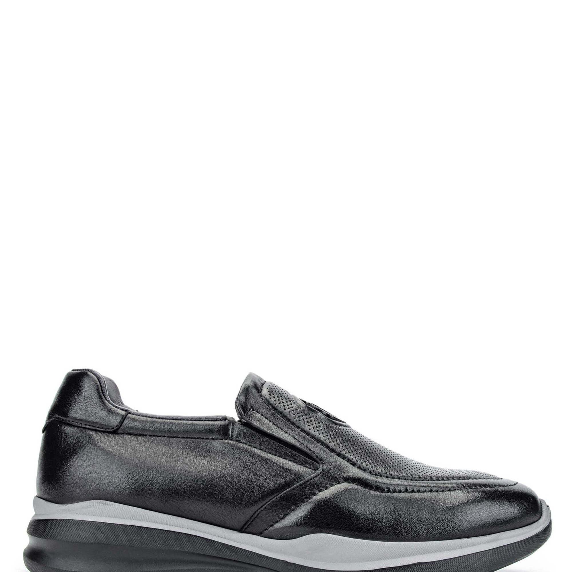 Tamer Tanca Erkek Hakiki Deri Siyah Sneakers & Spor Ayakkabı