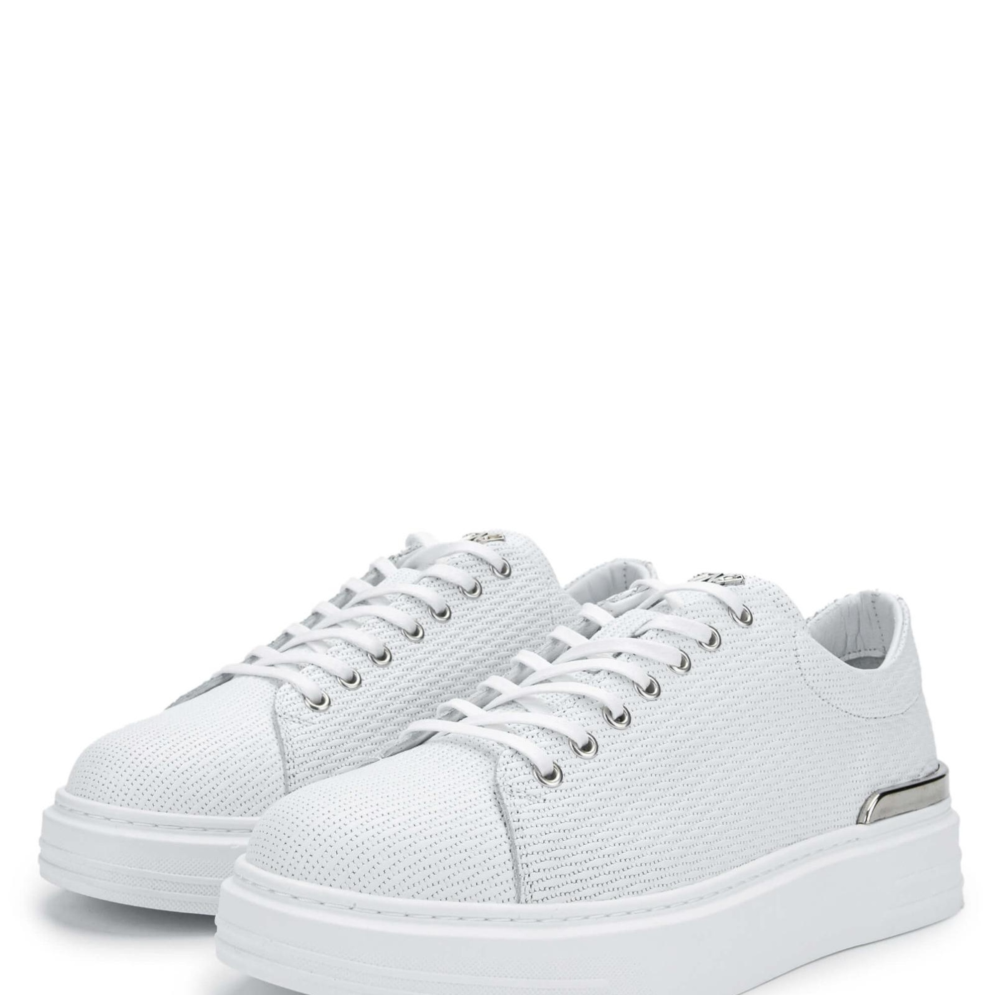 Tamer Tanca Erkek Hakiki Deri Beyaz Sneakers & Spor Ayakkabı