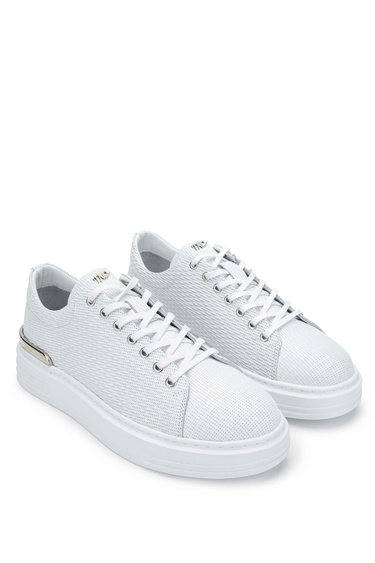  Tamer Tanca Erkek Hakiki Deri Beyaz Sneakers & Spor Ayakkabı