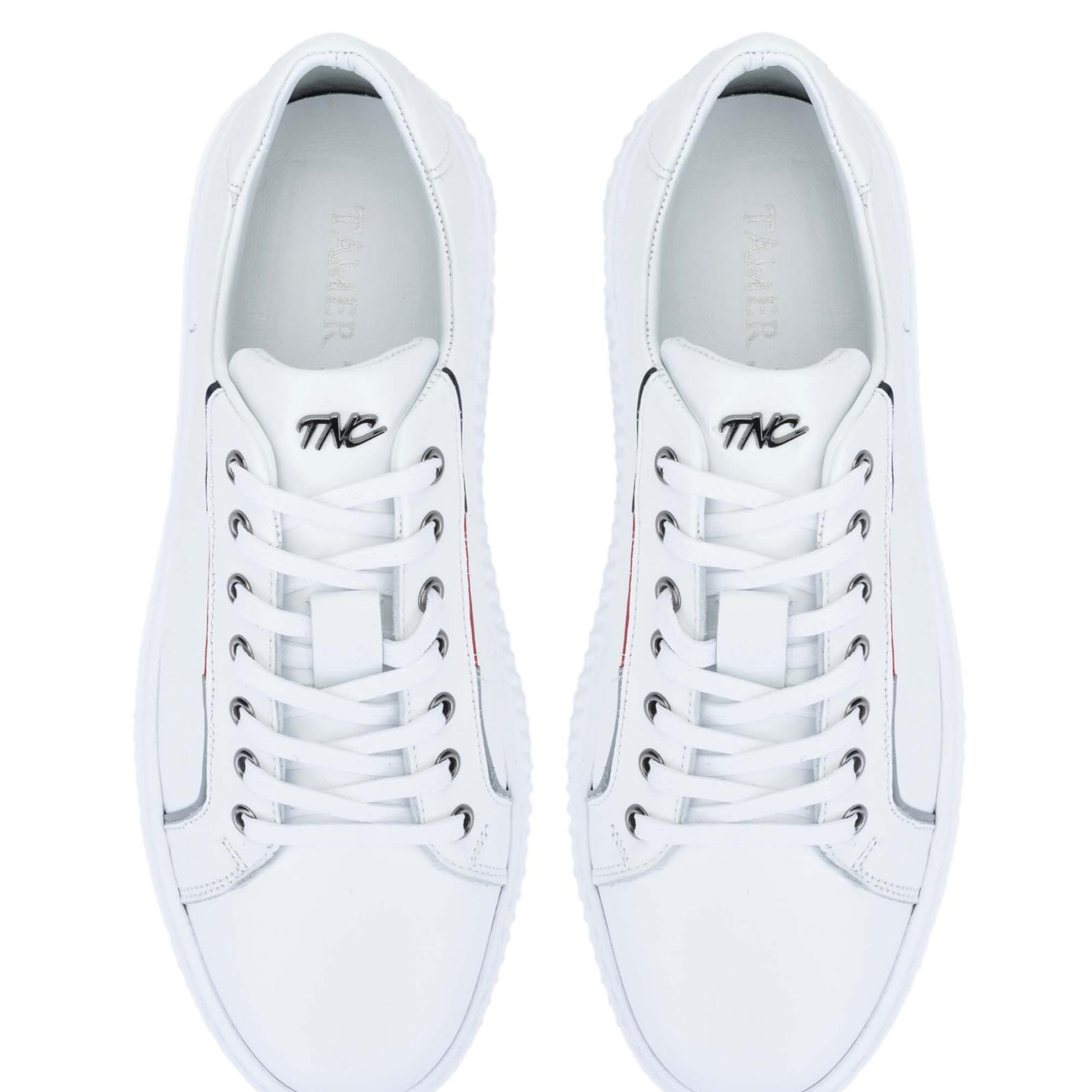 Tamer Tanca Erkek Hakiki Deri Beyaz Sneakers & Spor Ayakkabı