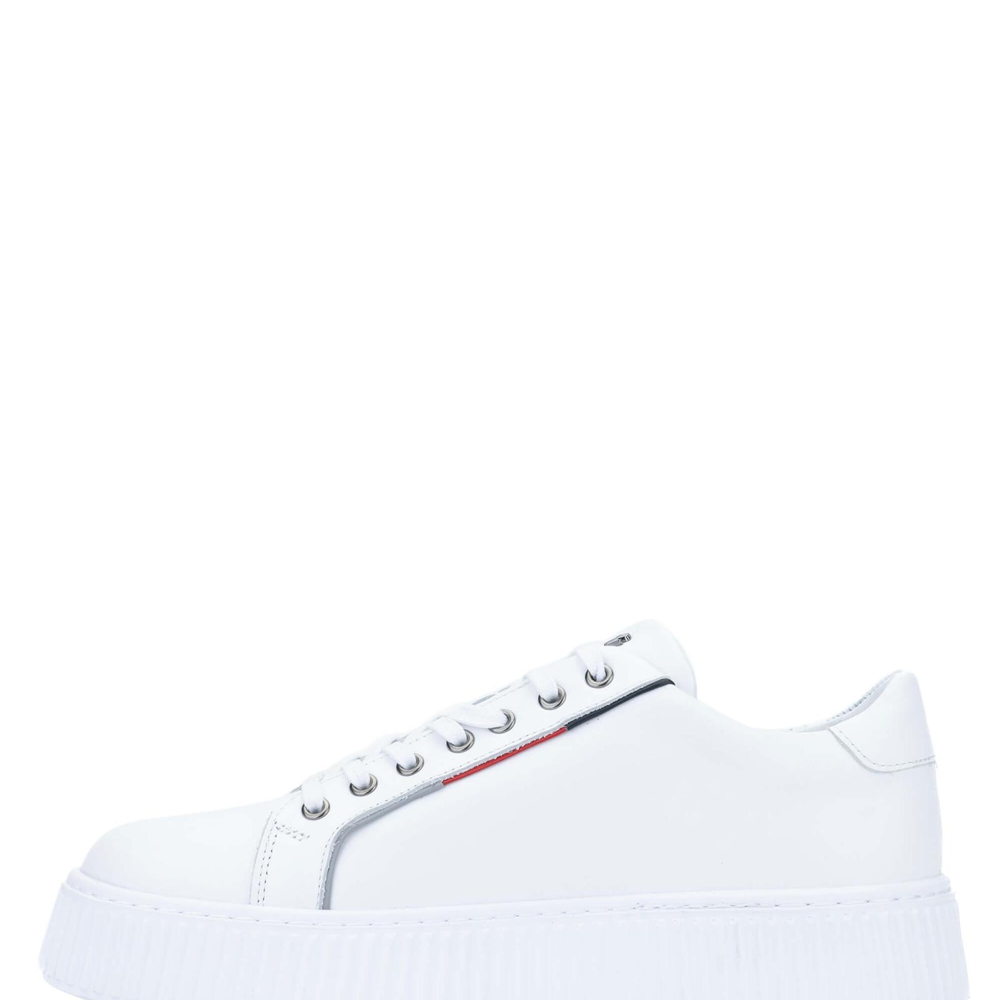 Tamer Tanca Erkek Hakiki Deri Beyaz Sneakers & Spor Ayakkabı