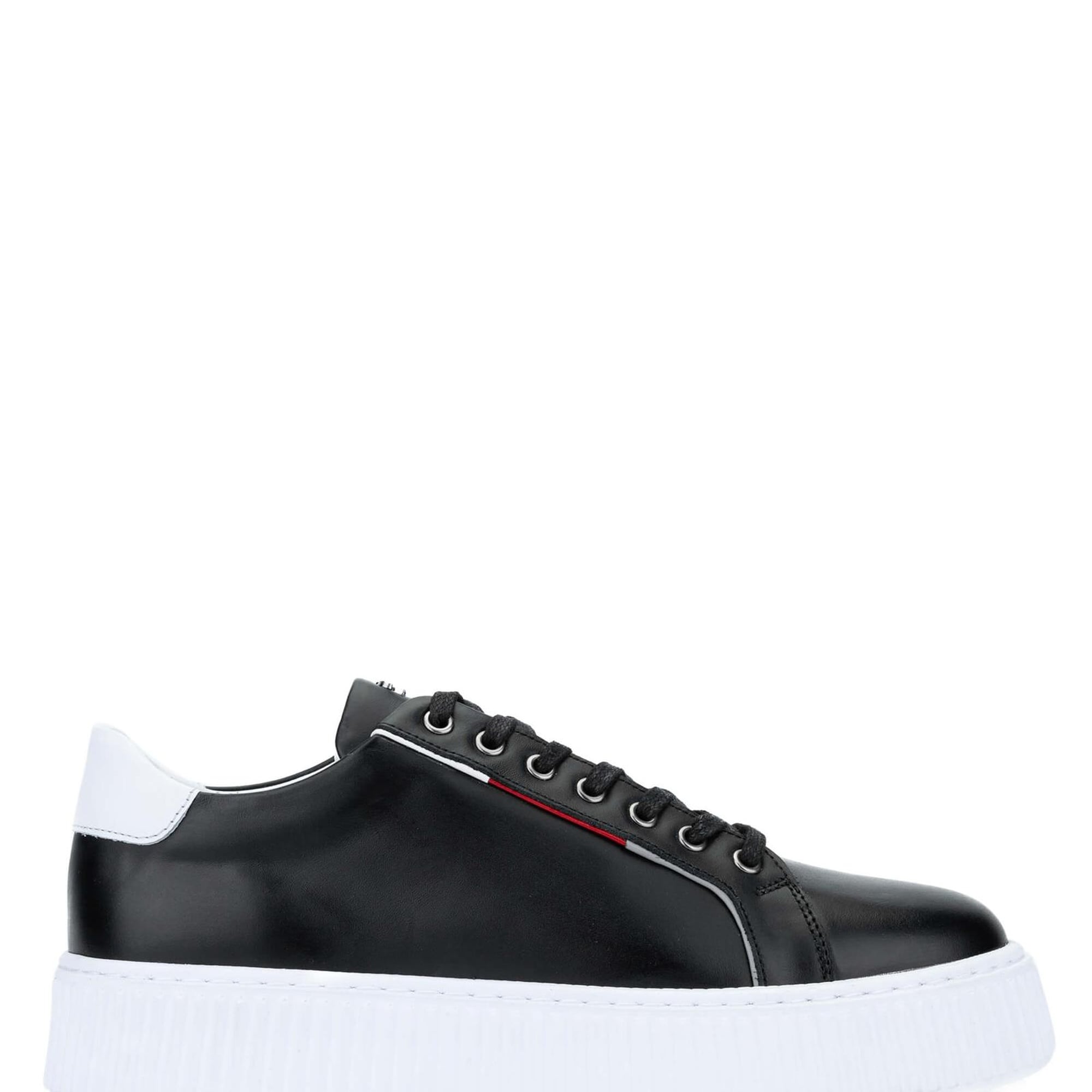 Tamer Tanca Erkek Hakiki Deri Siyah Sneakers & Spor Ayakkabı