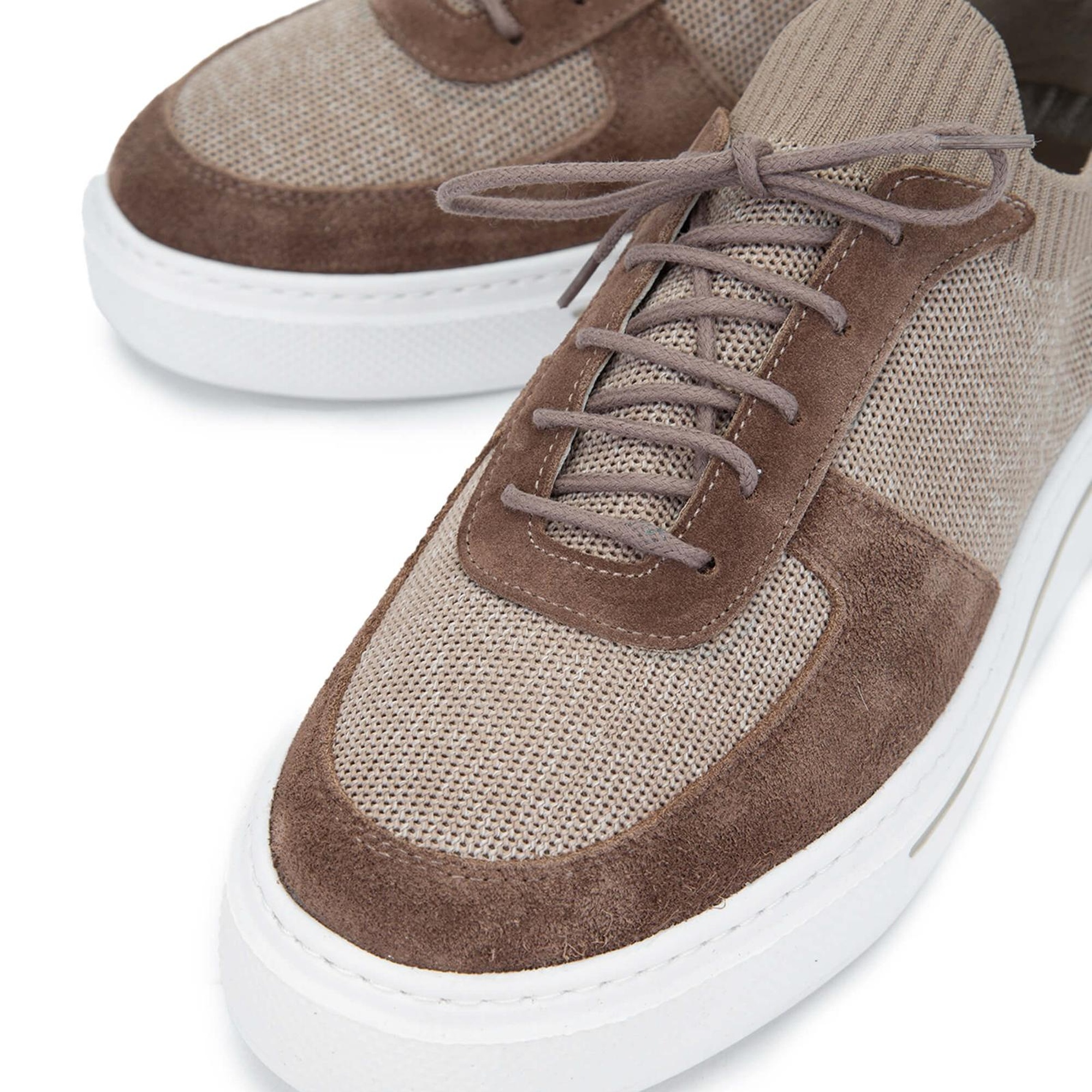 Tamer Tanca Erkek Deri & Tekstil Vizon Sneakers & Spor Ayakkabı