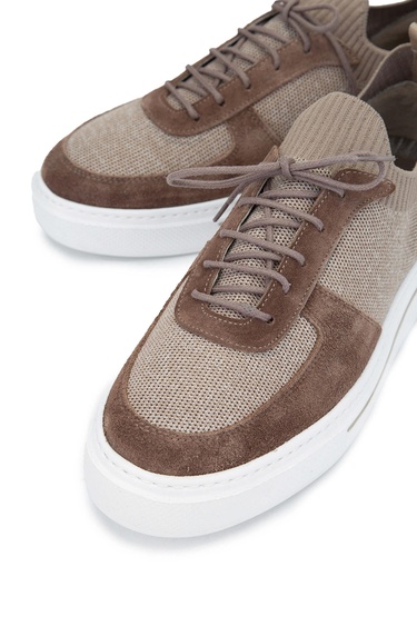  Tamer Tanca Erkek Deri & Tekstil Vizon Sneakers & Spor Ayakkabı