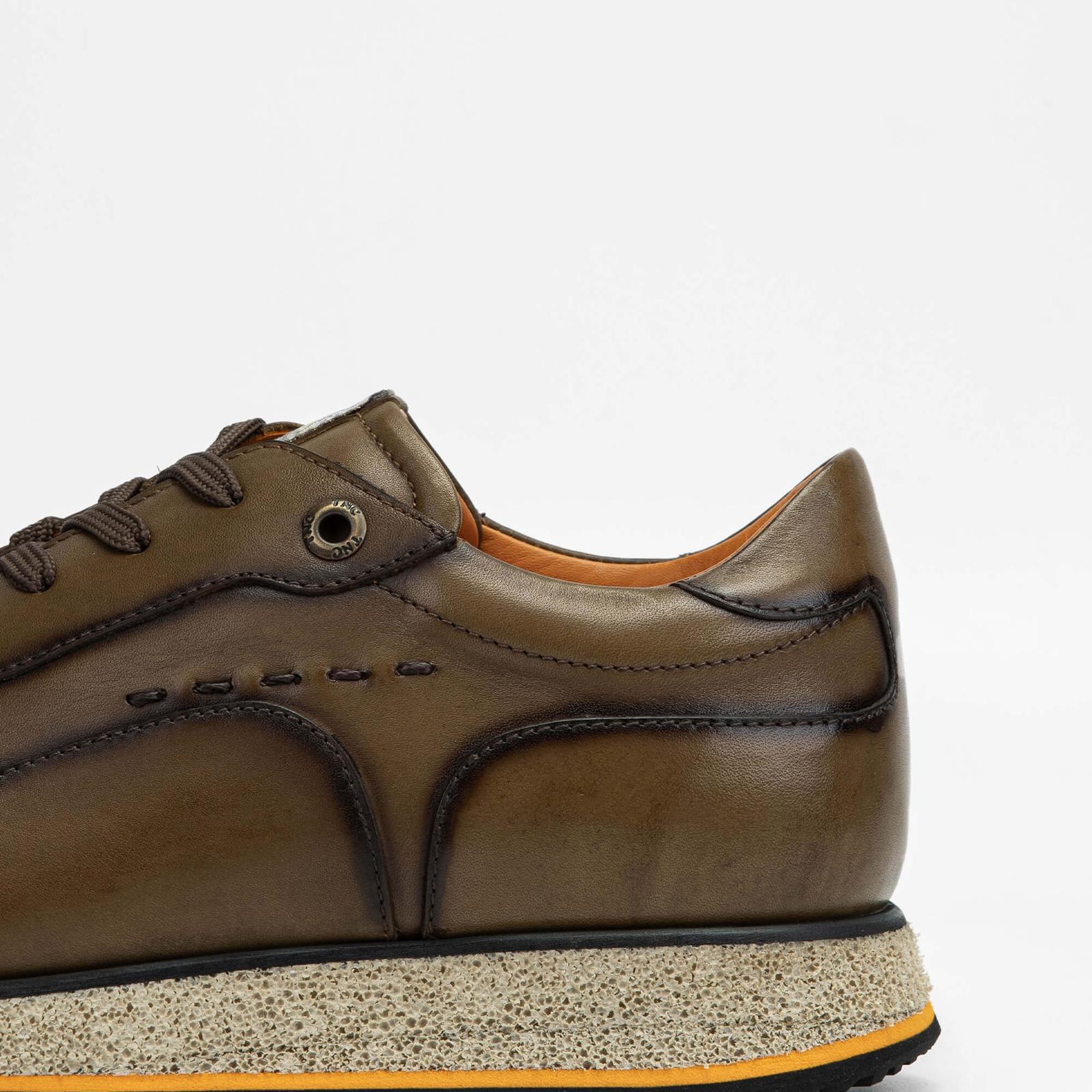 Tamer Tanca Erkek Hakiki Deri Ceviz Sneakers & Spor Ayakkabı