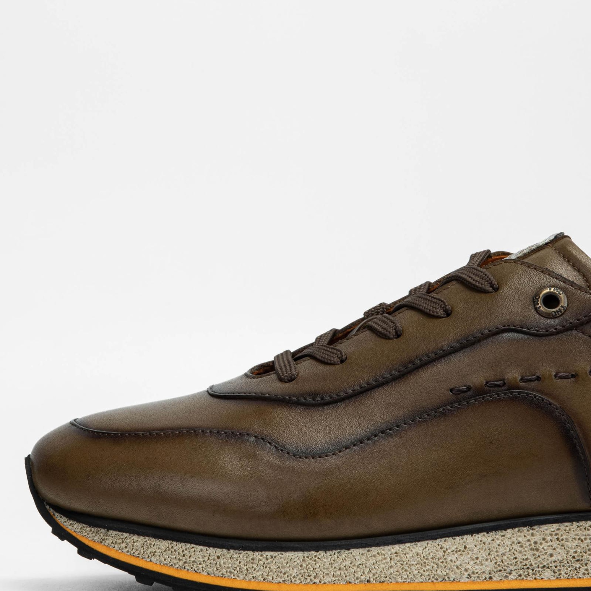 Tamer Tanca Erkek Hakiki Deri Ceviz Sneakers & Spor Ayakkabı