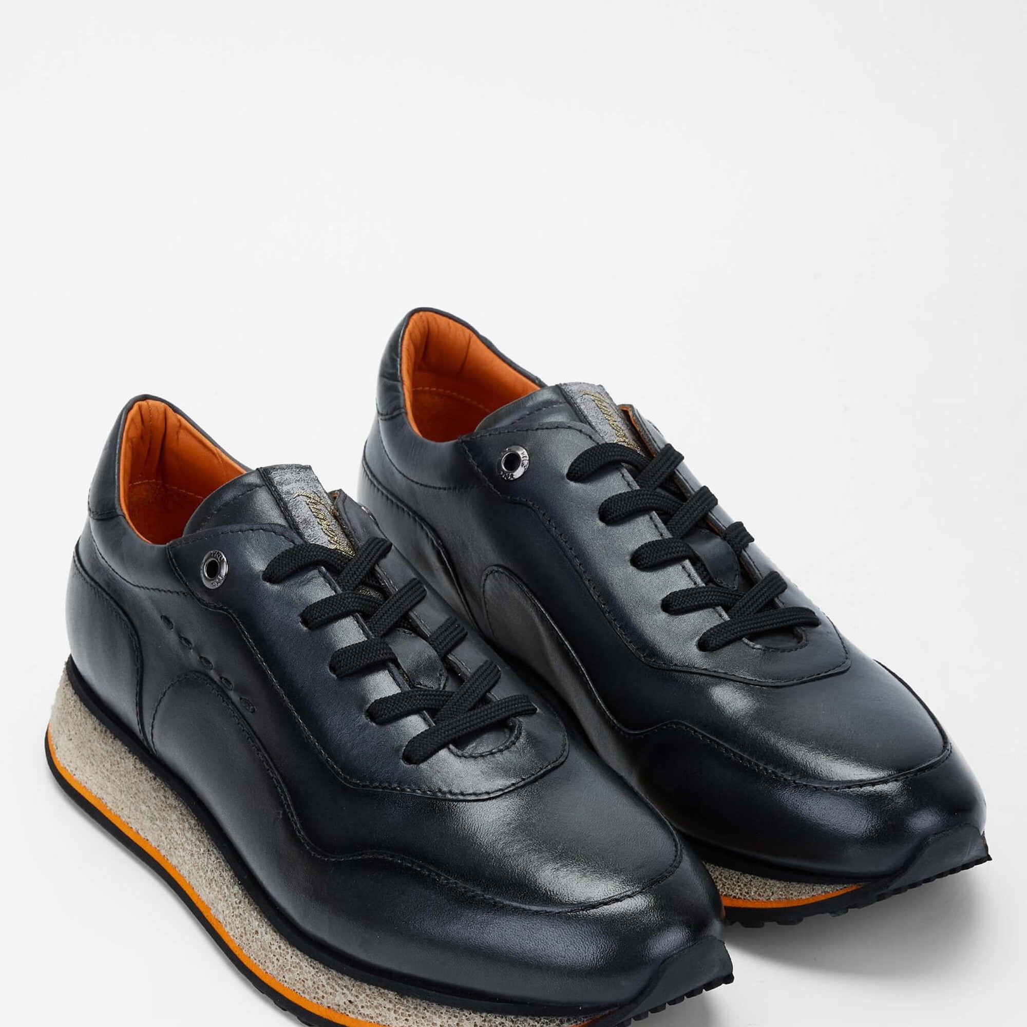 Tamer Tanca Erkek Hakiki Deri Gri Sneakers & Spor Ayakkabı