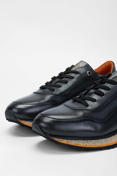  Tamer Tanca Erkek Hakiki Deri Gri Sneakers & Spor Ayakkabı