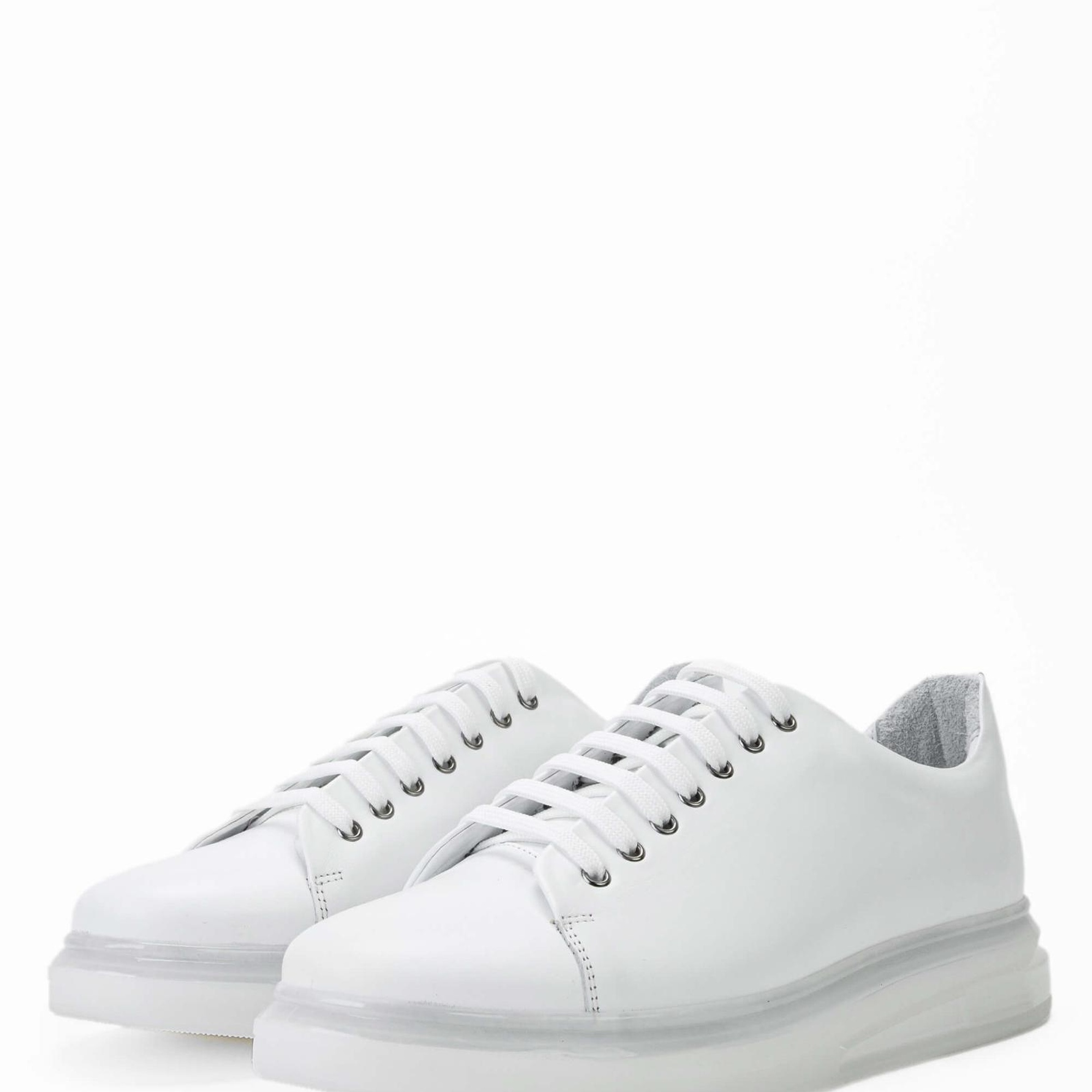 Tamer Tanca Erkek Hakiki Deri Beyaz Sneakers & Spor Ayakkabı