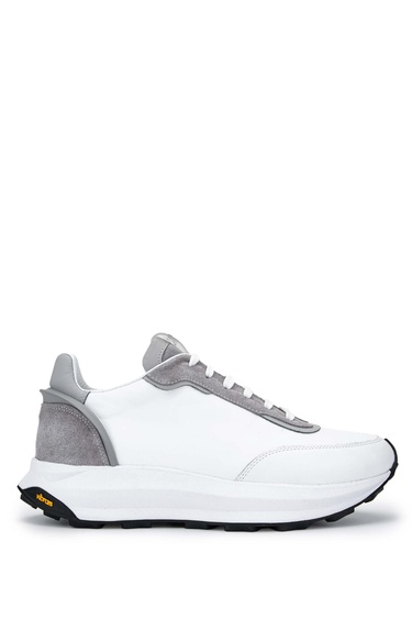  Tamer Tanca Erkek Hakiki Deri Beyaz Sneakers & Spor Ayakkabı