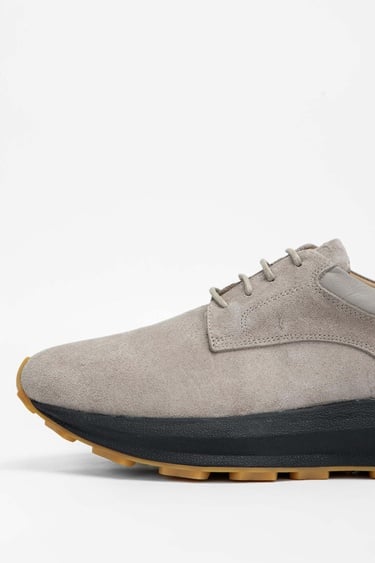  Tamer Tanca Erkek Hakiki Deri Taupe Sneakers & Spor Ayakkabı