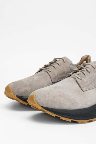  Tamer Tanca Erkek Hakiki Deri Taupe Sneakers & Spor Ayakkabı