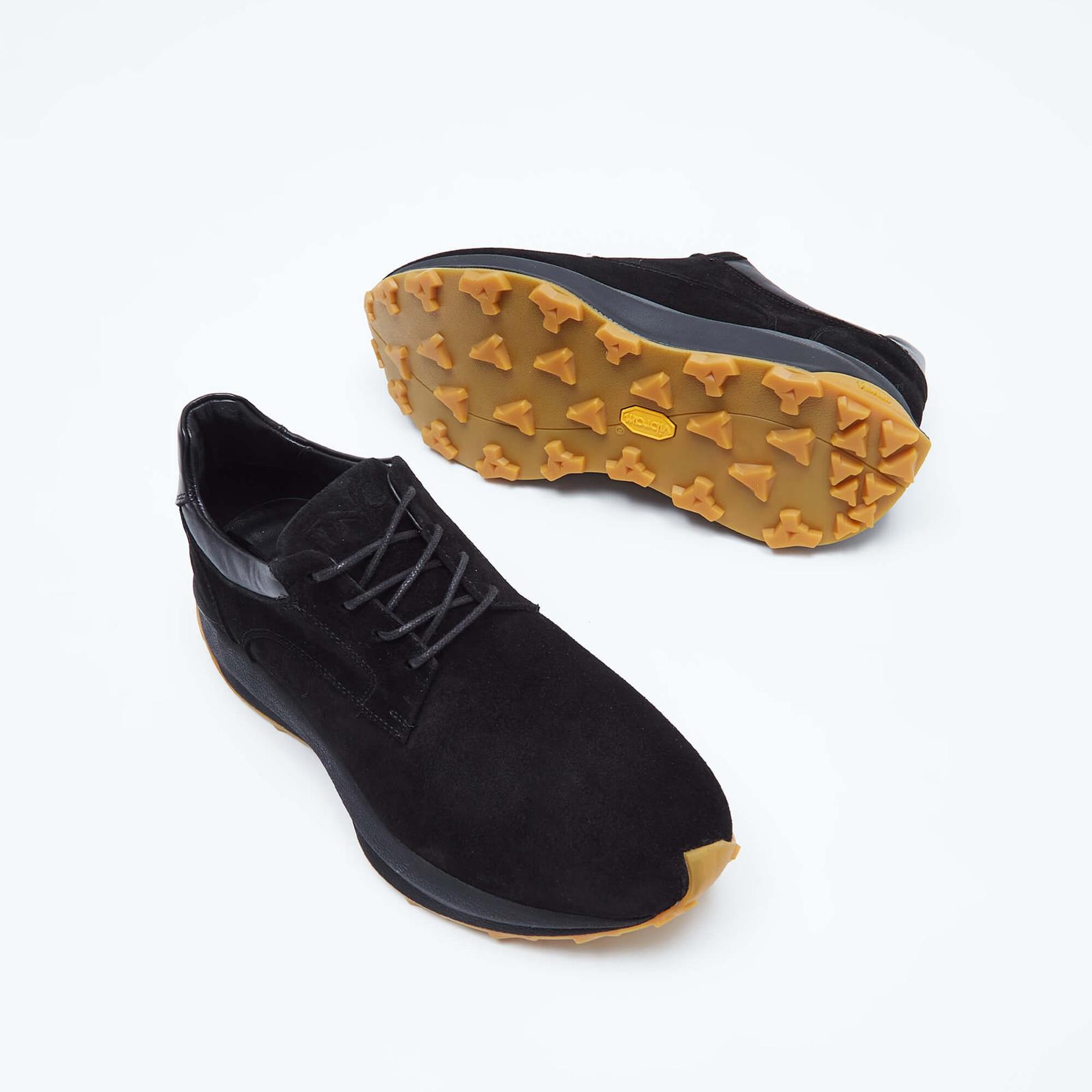 Tamer Tanca Erkek Hakiki Deri Siyah Sneakers & Spor Ayakkabı