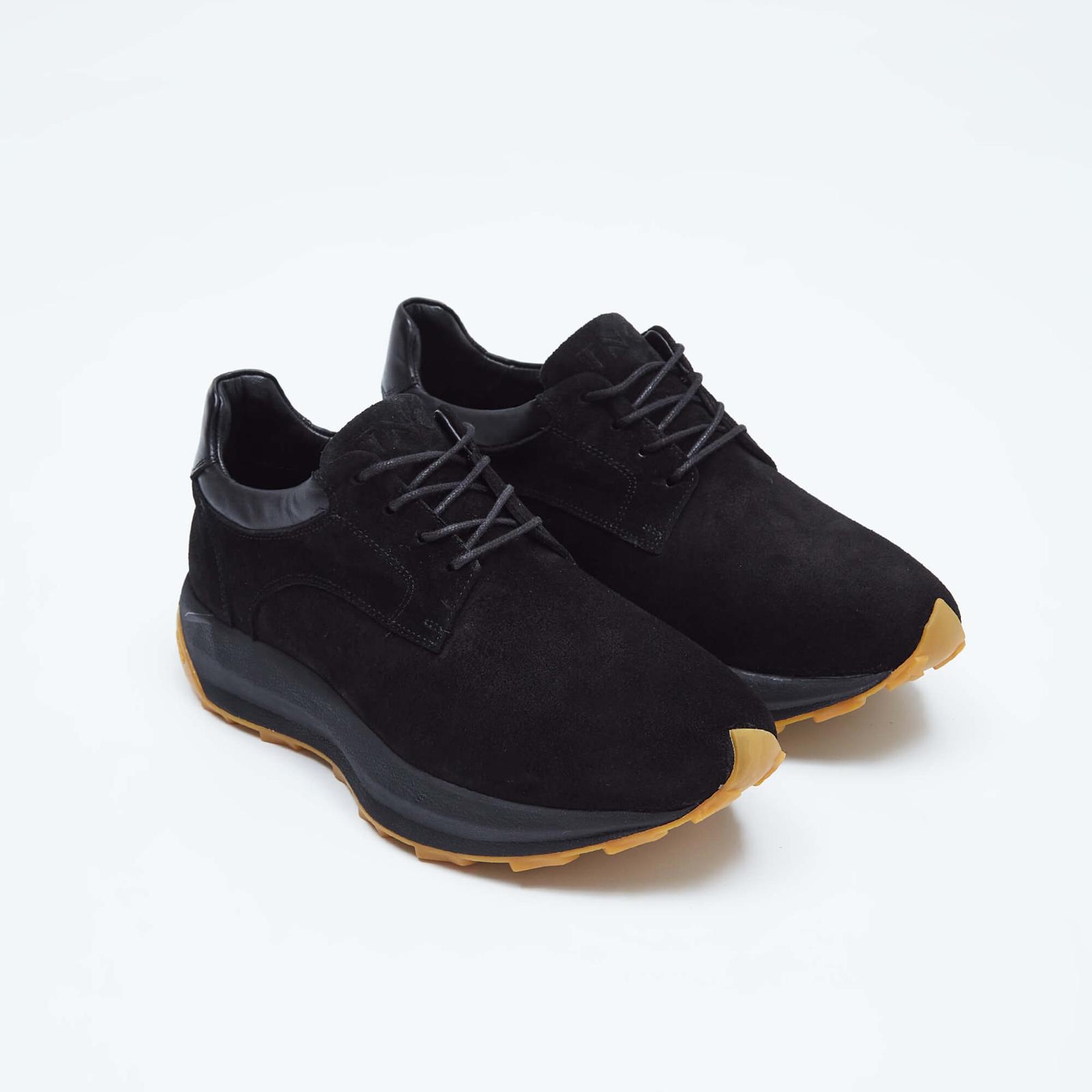 Tamer Tanca Erkek Hakiki Deri Siyah Sneakers & Spor Ayakkabı