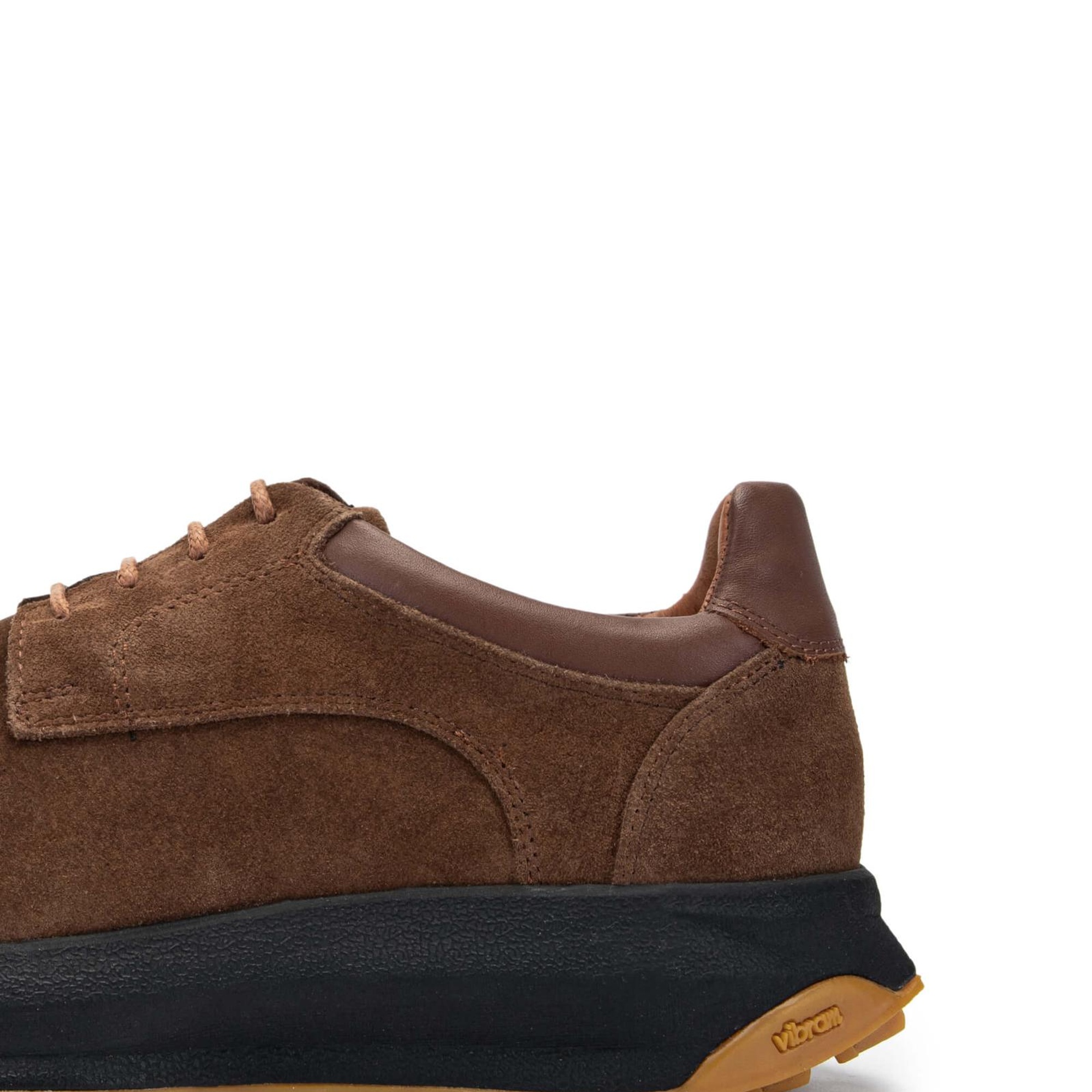 Tamer Tanca Erkek Hakiki Deri Coffee Sneakers & Spor Ayakkabı