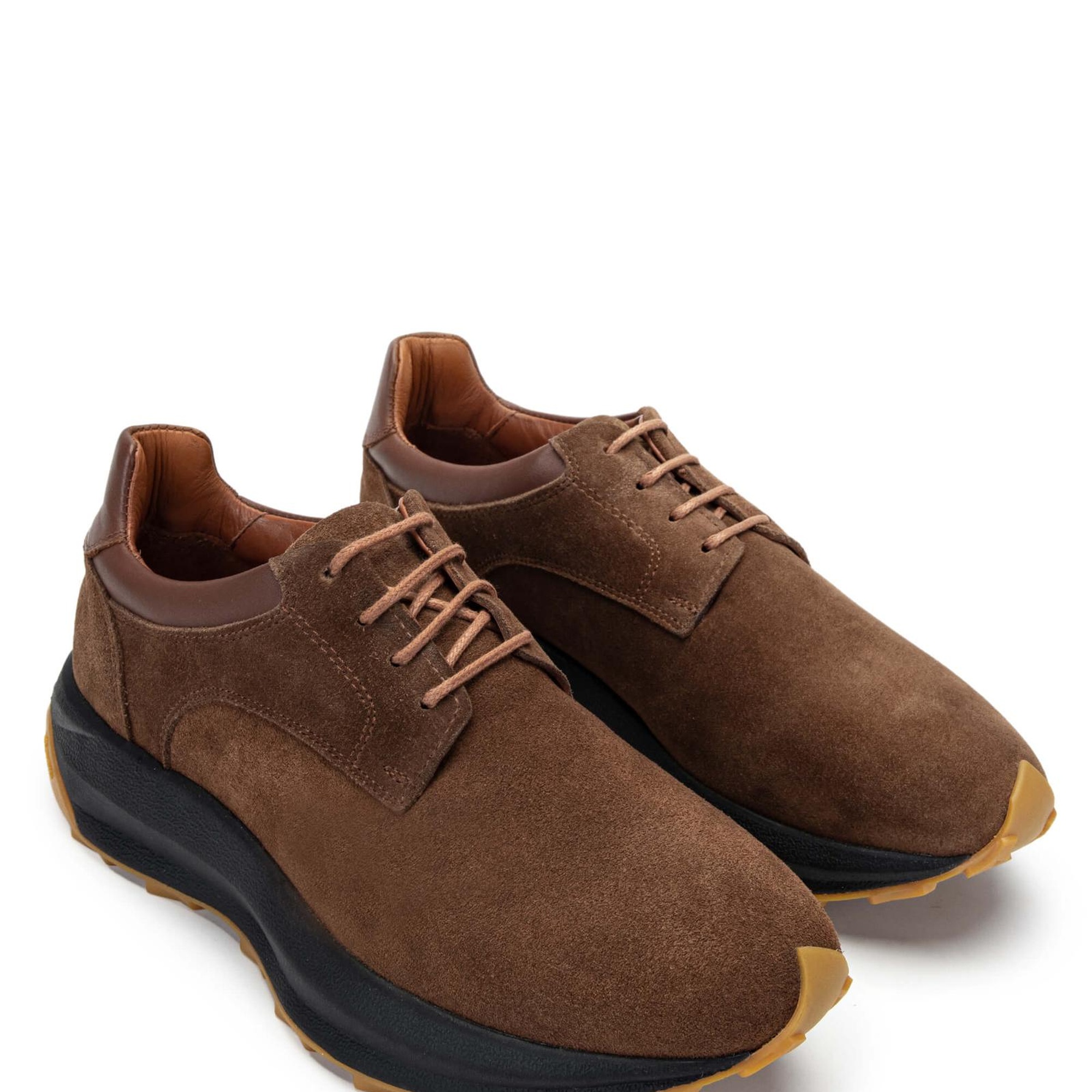 Tamer Tanca Erkek Hakiki Deri Coffee Sneakers & Spor Ayakkabı