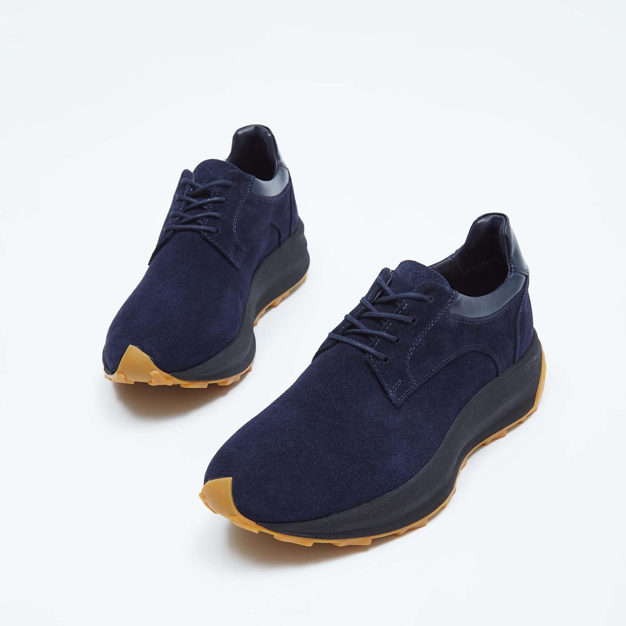 Tamer Tanca Erkek Hakiki Deri Lacivert Sneakers & Spor Ayakkabı