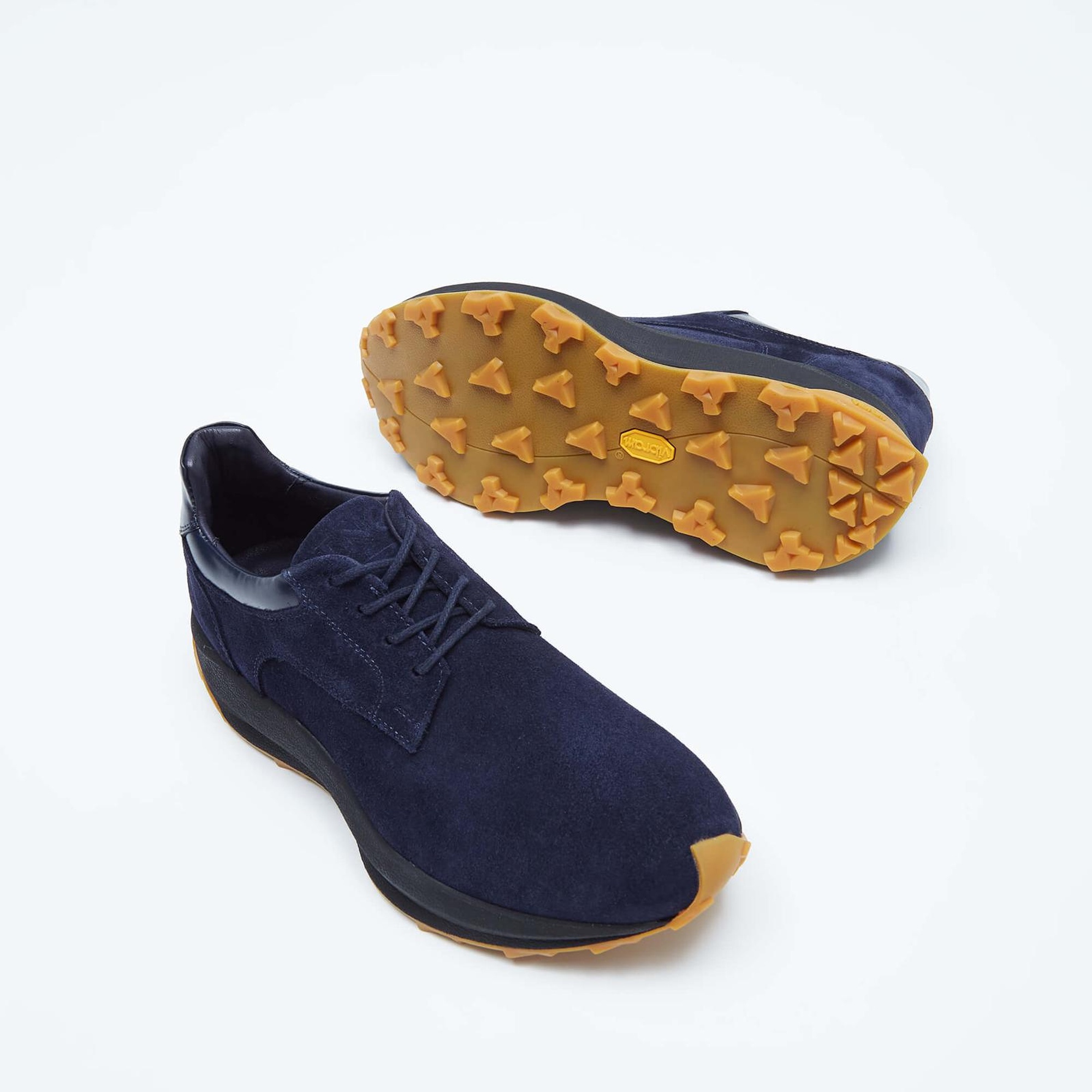 Tamer Tanca Erkek Hakiki Deri Lacivert Sneakers & Spor Ayakkabı