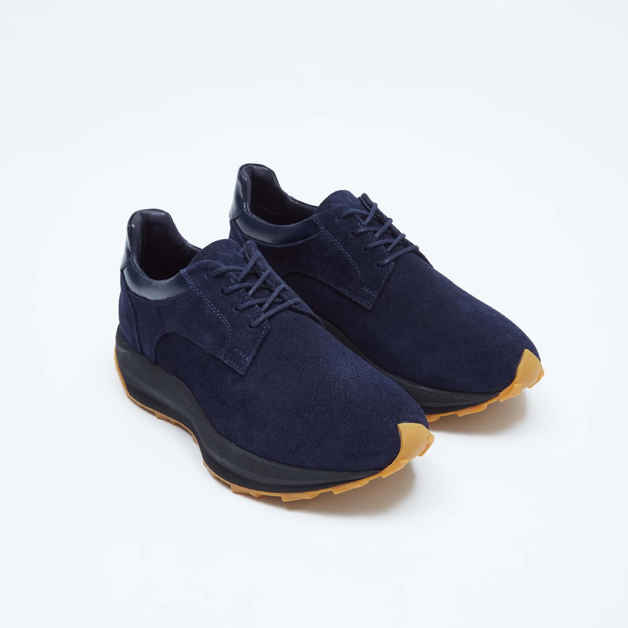 Tamer Tanca Erkek Hakiki Deri Lacivert Sneakers & Spor Ayakkabı