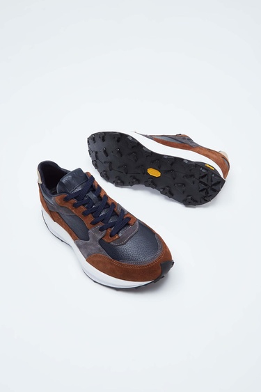  Tamer Tanca Erkek Hakiki Deri Taba Sneakers & Spor Ayakkabı