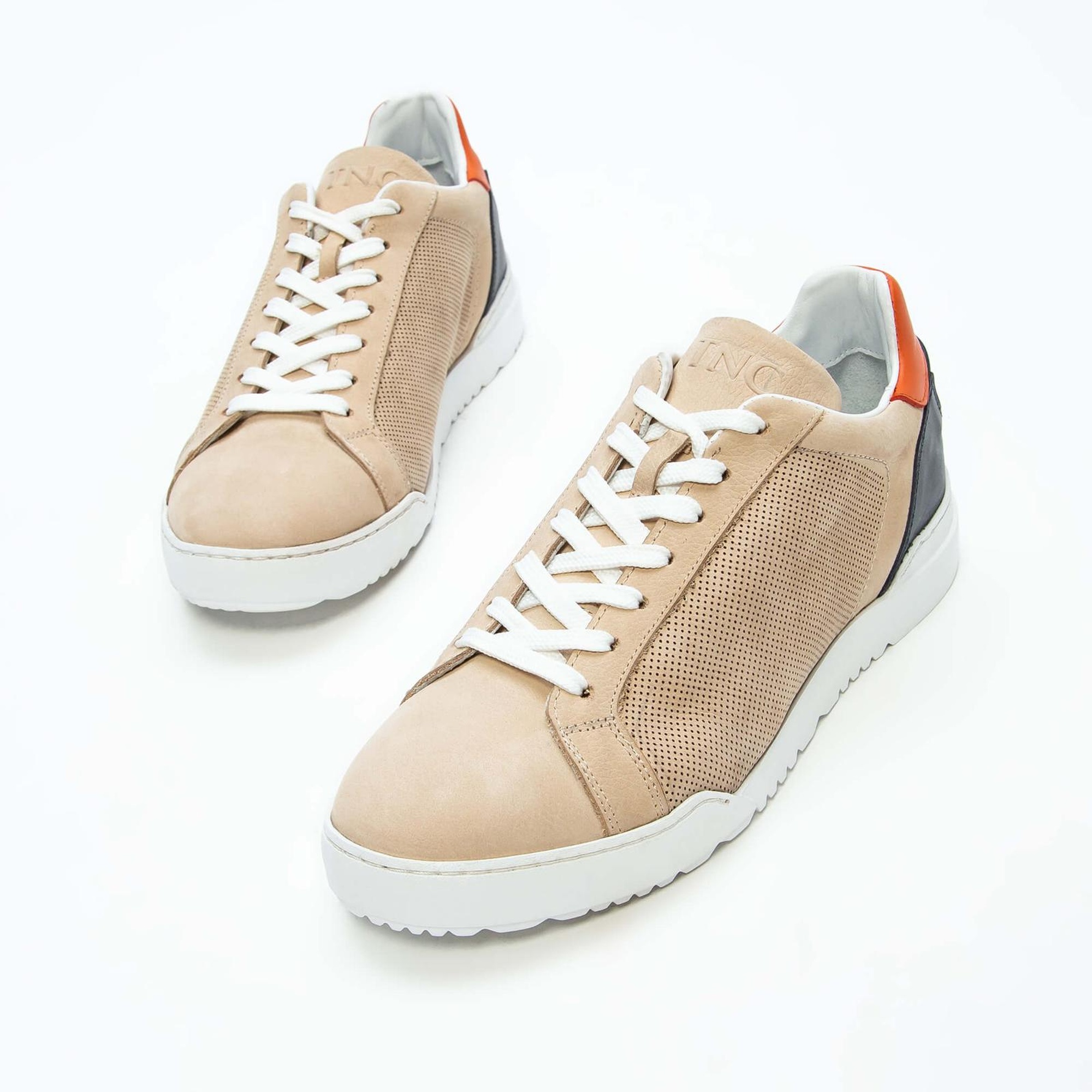 Tamer Tanca Erkek Hakiki Deri Bej Sneakers & Spor Ayakkabı