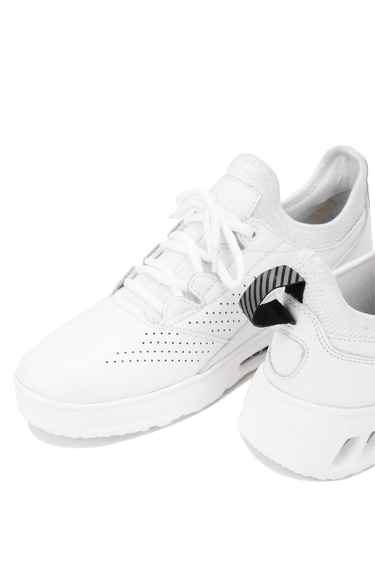  Tamer Tanca Erkek Hakiki Deri Beyaz Sneakers & Spor Ayakkabı