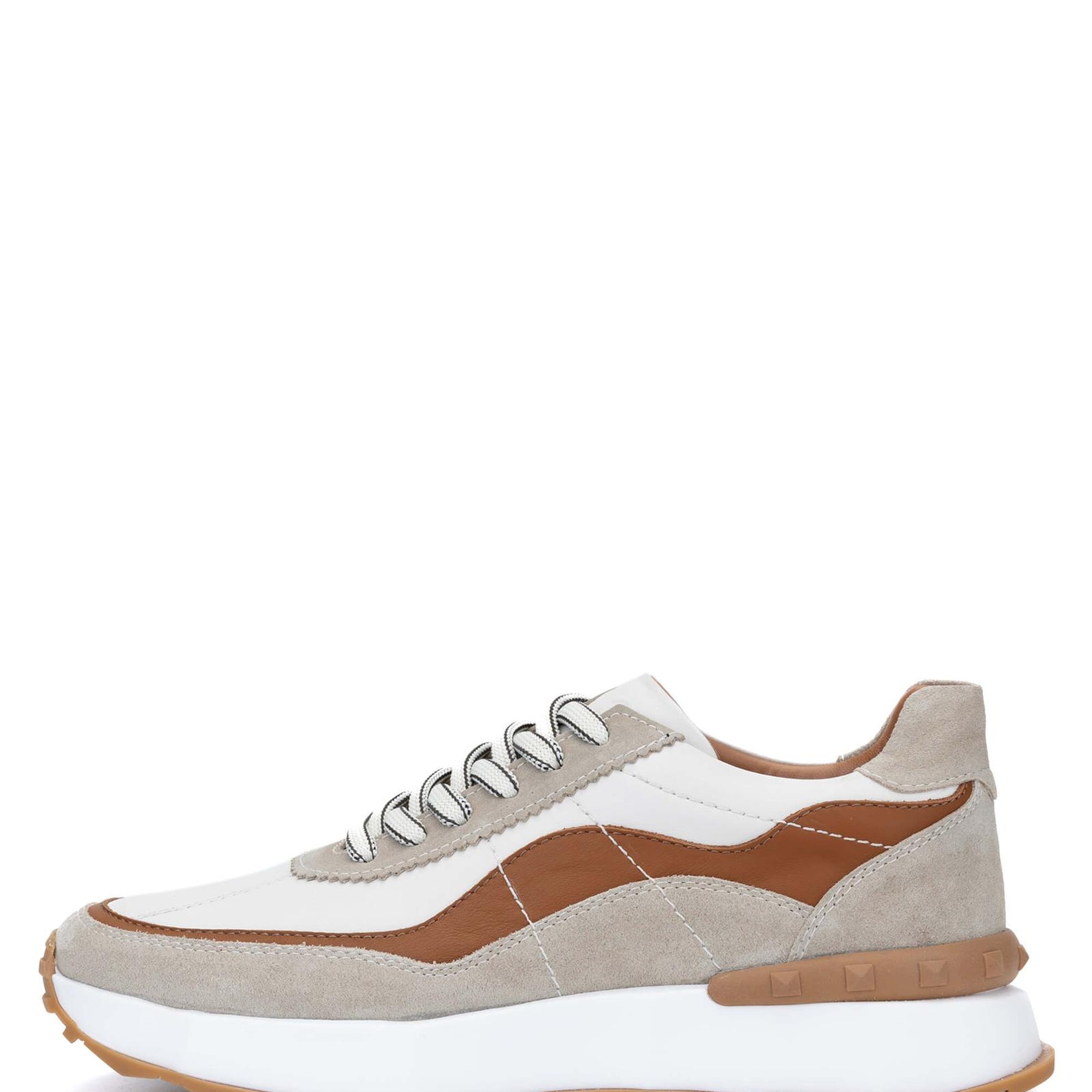 Tamer Tanca Erkek Hakiki Deri Taba Sneakers & Spor Ayakkabı