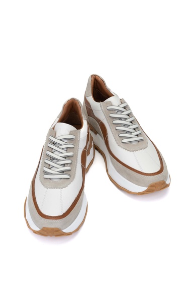  Tamer Tanca Erkek Hakiki Deri Taba Sneakers & Spor Ayakkabı