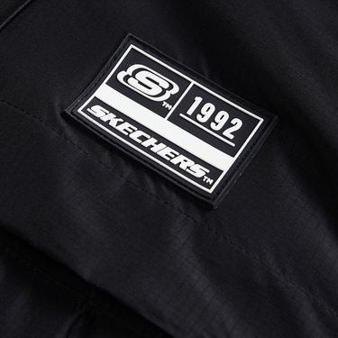  Skechers Outerwear Padded Erkek Siyah Günlük Mont