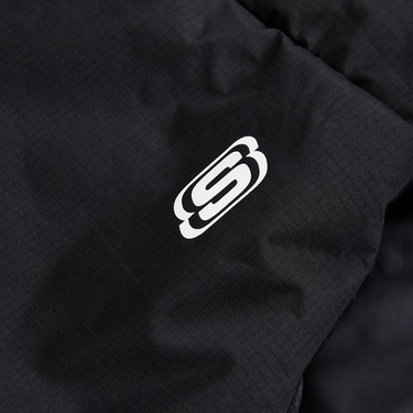  Skechers Outerwear Padded Erkek Siyah Günlük Mont