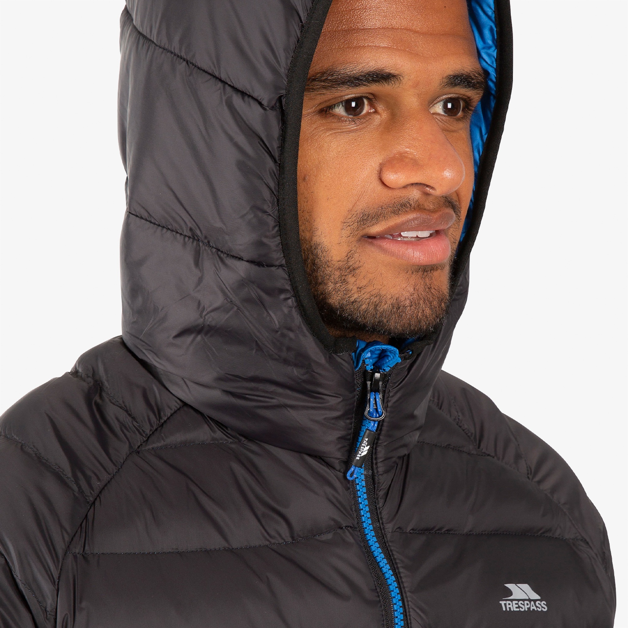 Trespass Bosten Casual Erkek Siyah Outdoor Montu