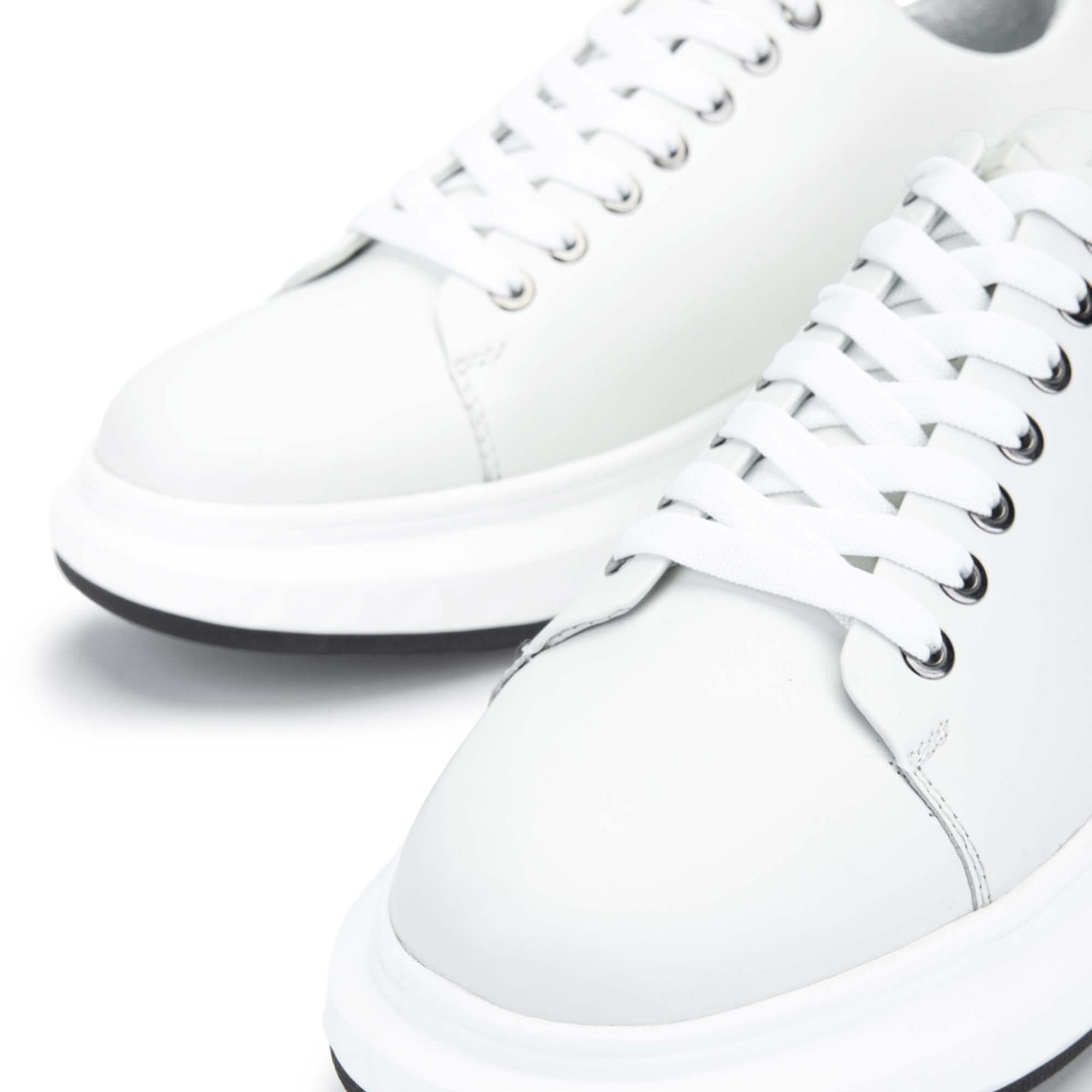 Tamer Tanca Erkek Hakiki Deri Beyaz Sneakers & Spor Ayakkabı