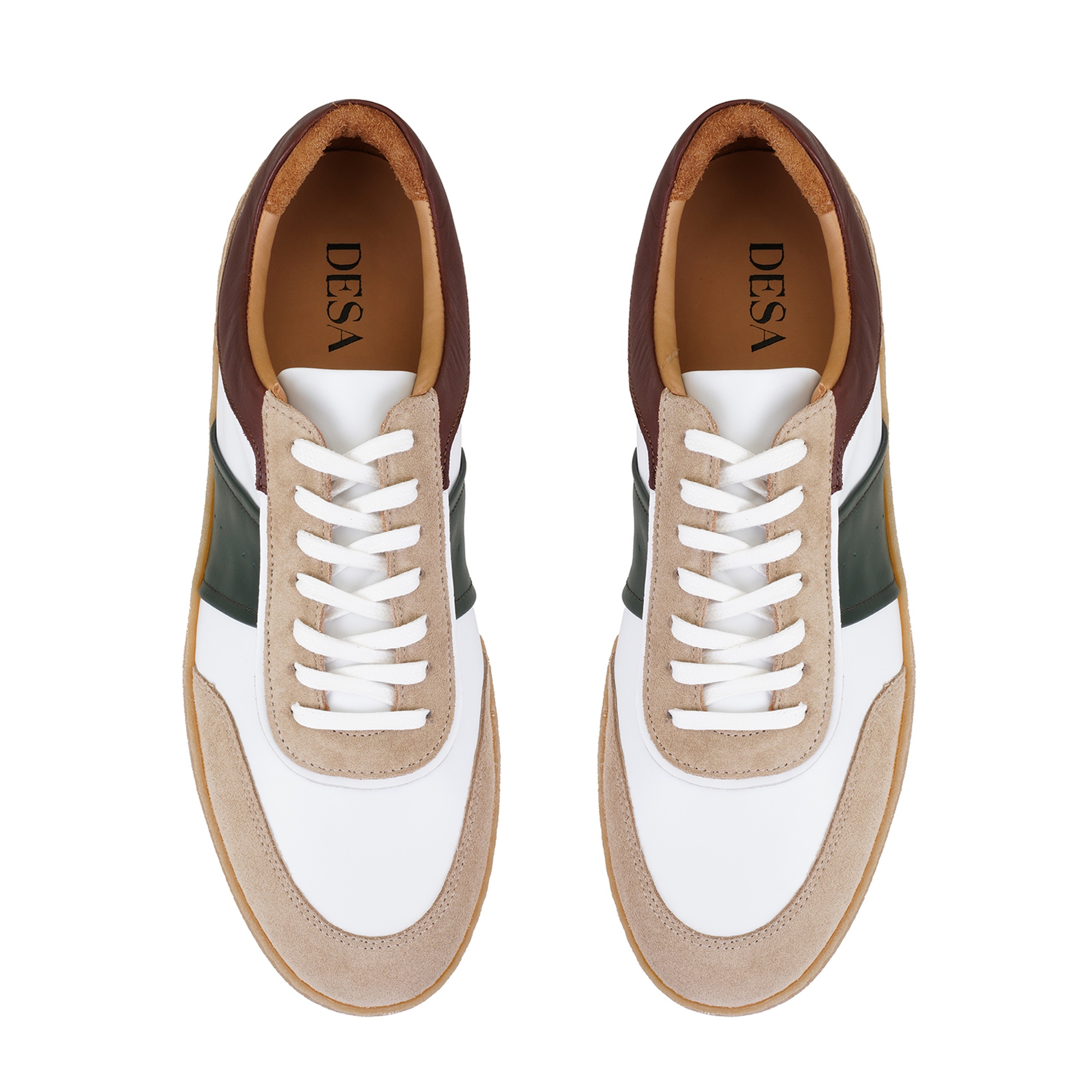 Noah Beyaz Erkek Deri Spor Ayakkabı