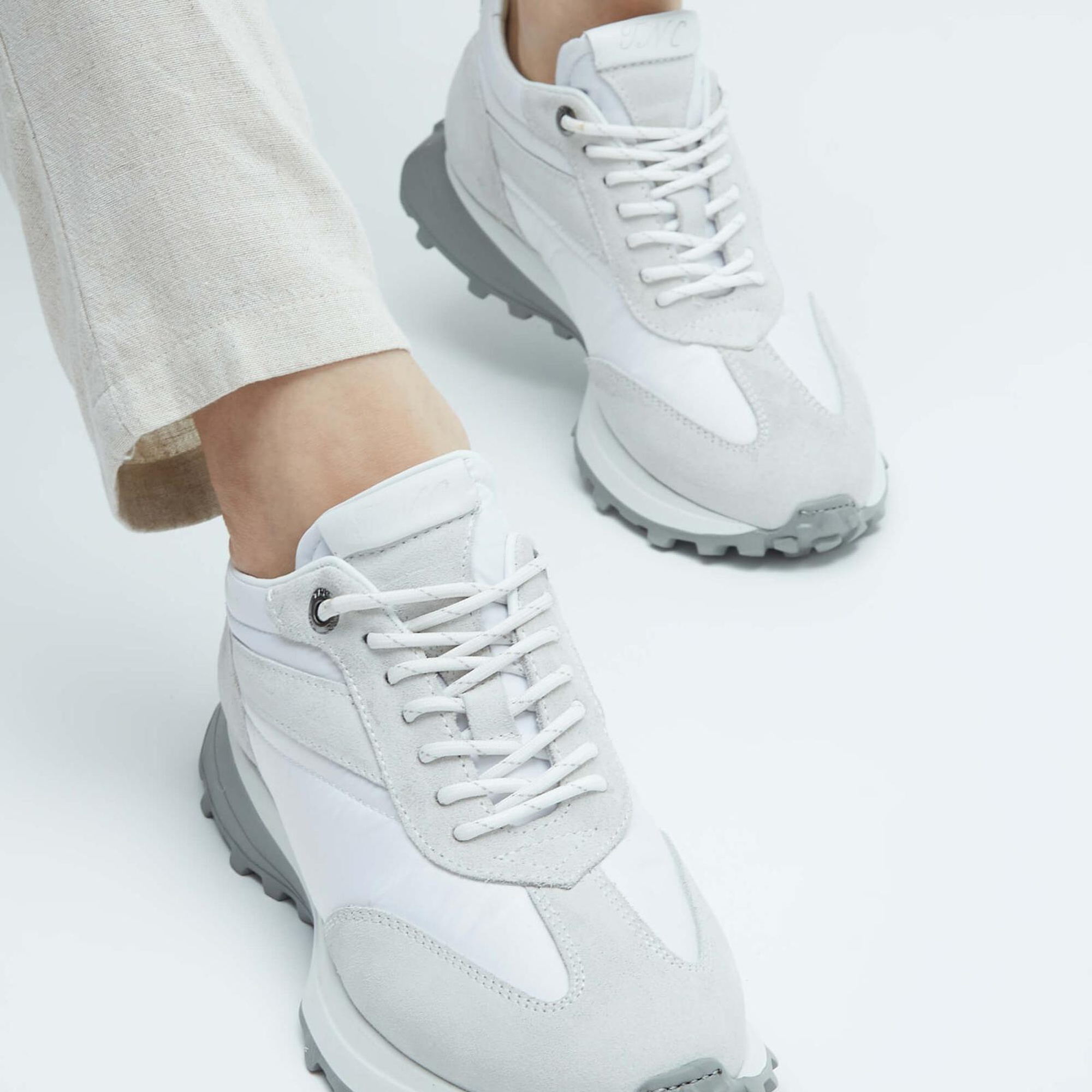 Tamer Tanca Erkek Hakiki Deri Beyaz Sneakers & Spor Ayakkabı