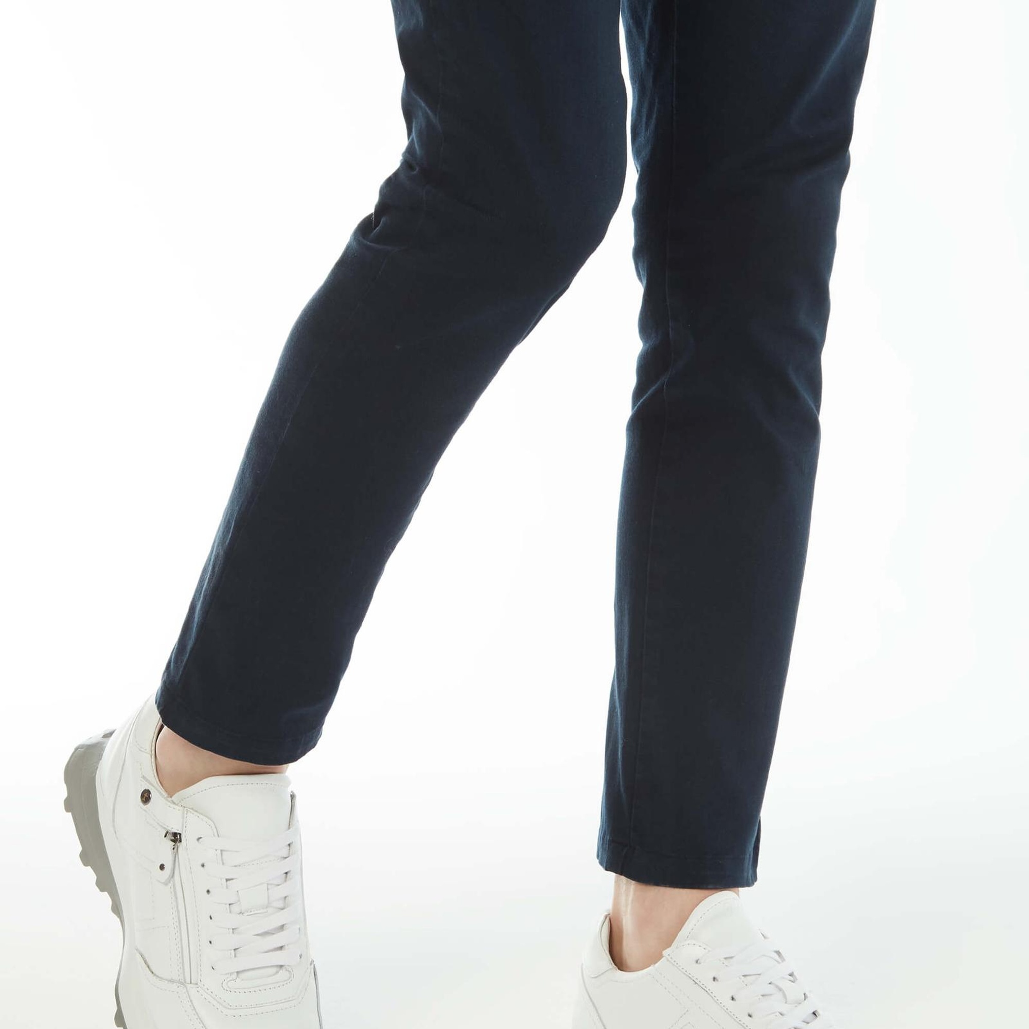 Tamer Tanca Erkek Hakiki Deri Beyaz Sneakers & Spor Ayakkabı