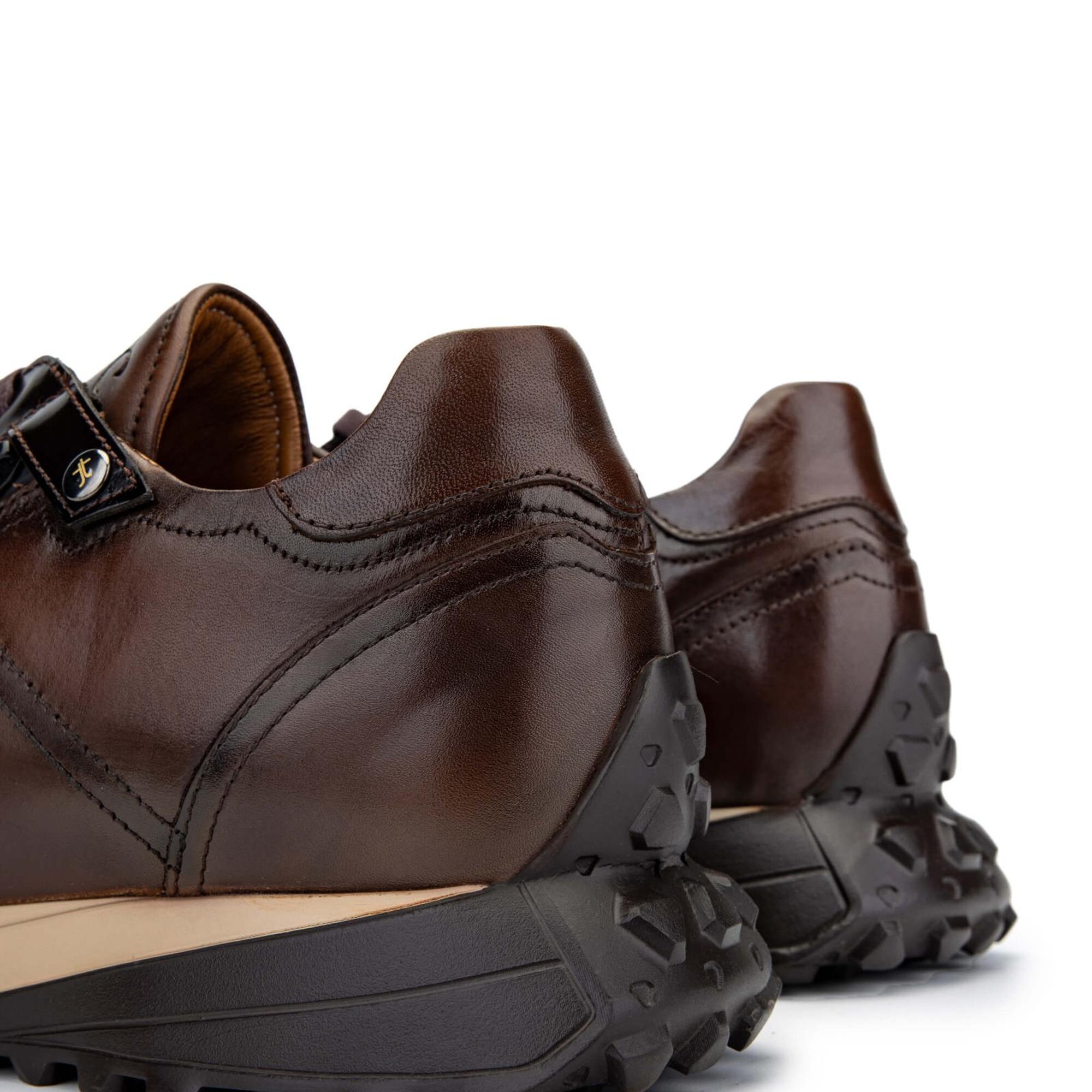 Tamer Tanca Erkek Hakiki Deri Kahverengi Sneakers & Spor Ayakkabı