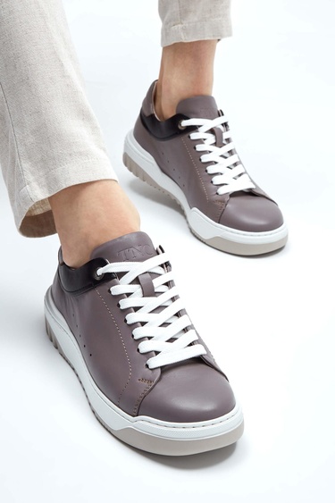  Tamer Tanca Erkek Hakiki Deri Vizon Napa Sneakers & Spor Ayakkabı