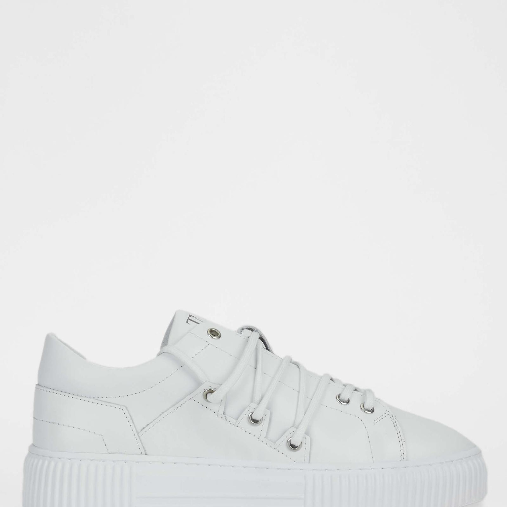 Tamer Tanca Erkek Hakiki Deri Beyaz Sneakers & Spor Ayakkabı