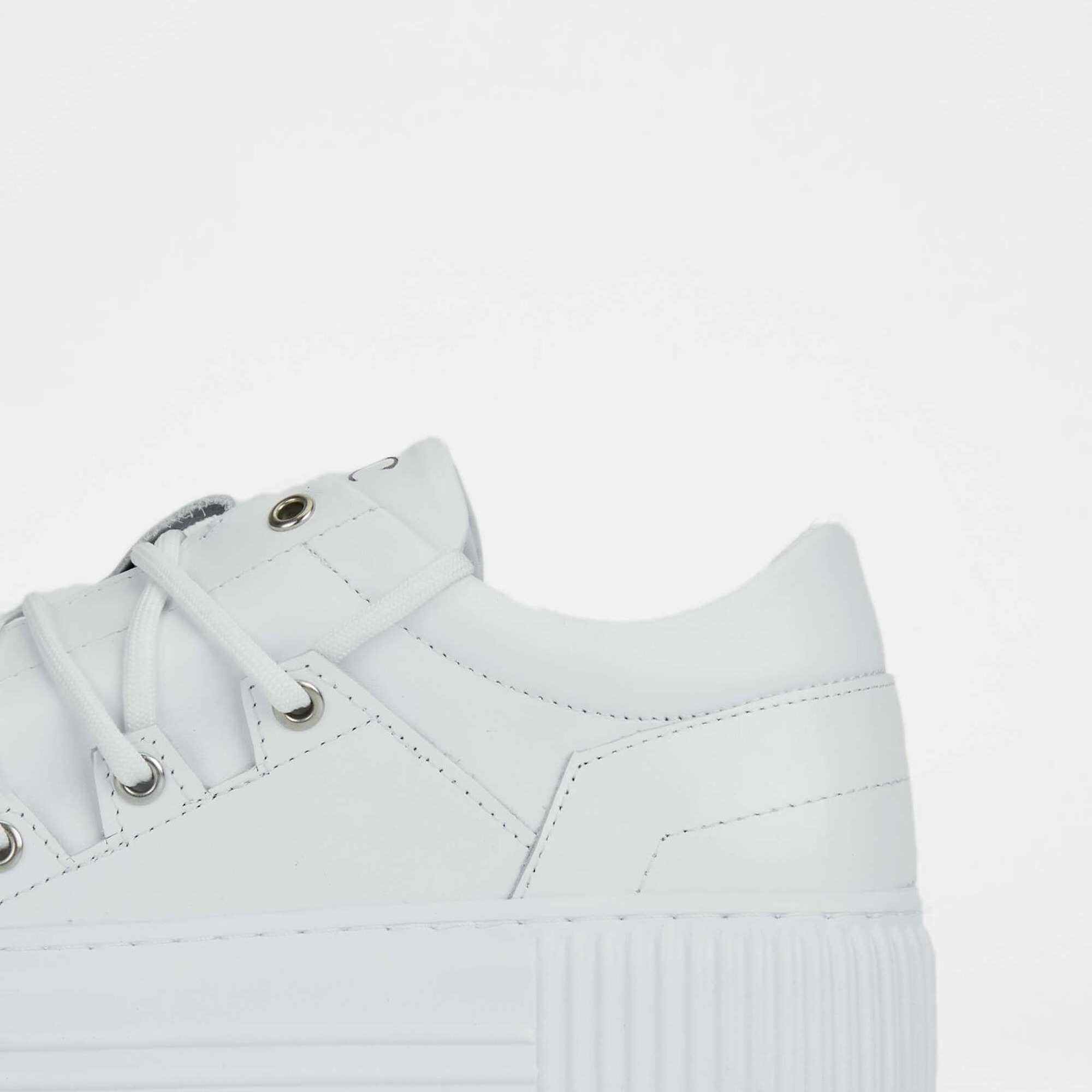 Tamer Tanca Erkek Hakiki Deri Beyaz Sneakers & Spor Ayakkabı