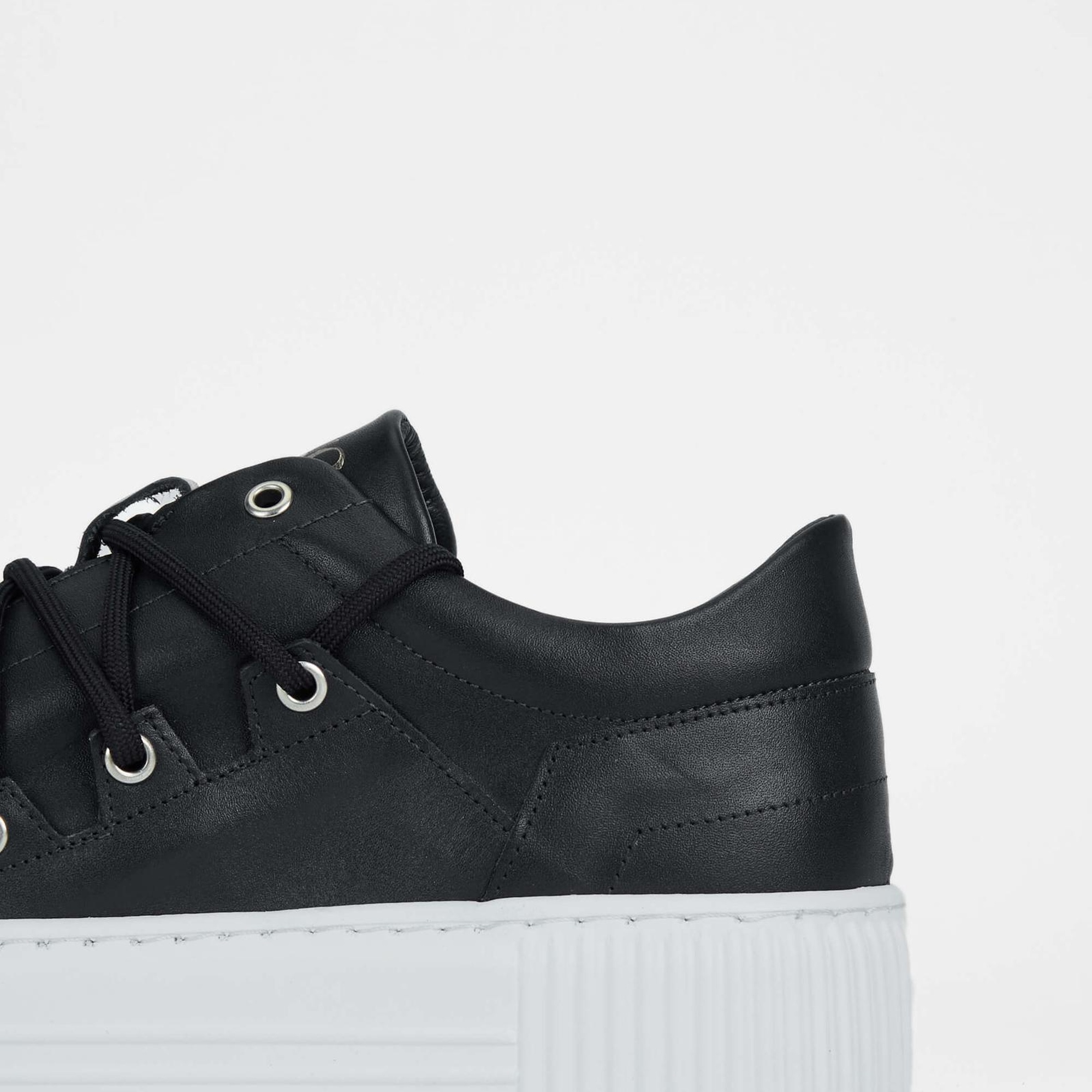 Tamer Tanca Erkek Hakiki Deri Lacivert Sneakers & Spor Ayakkabı