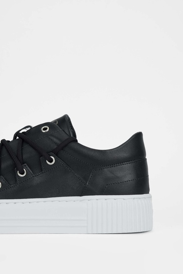  Tamer Tanca Erkek Hakiki Deri Lacivert Sneakers & Spor Ayakkabı