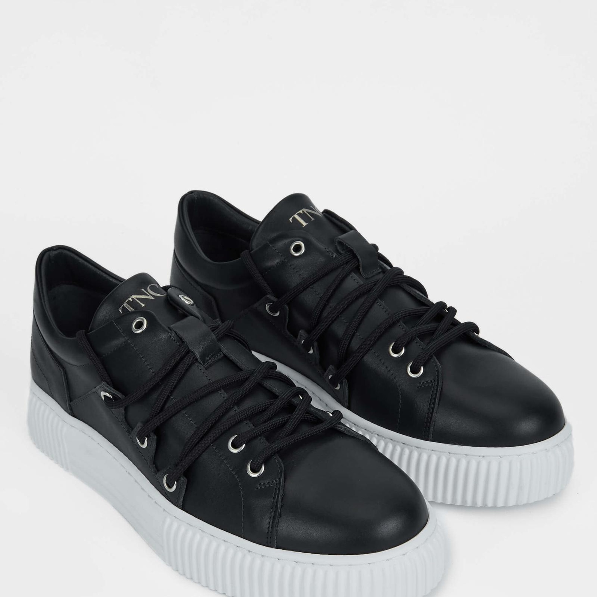 Tamer Tanca Erkek Hakiki Deri Lacivert Sneakers & Spor Ayakkabı