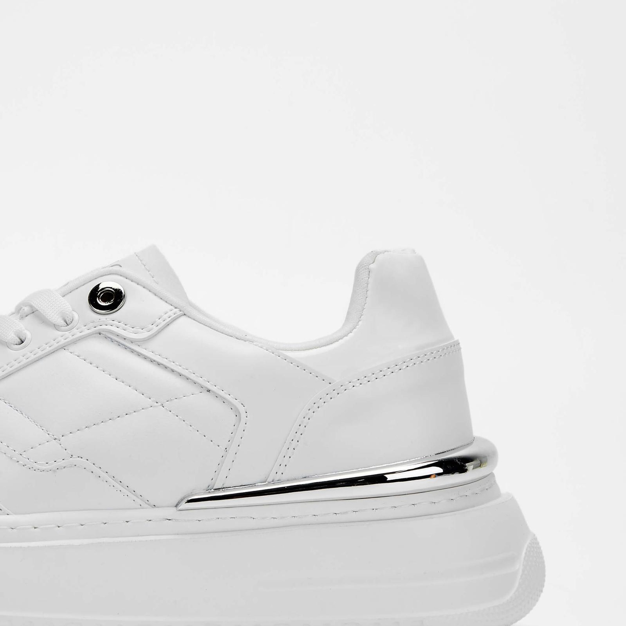 Tamer Tanca Erkek Vegan Beyaz Sneakers & Spor Ayakkabı