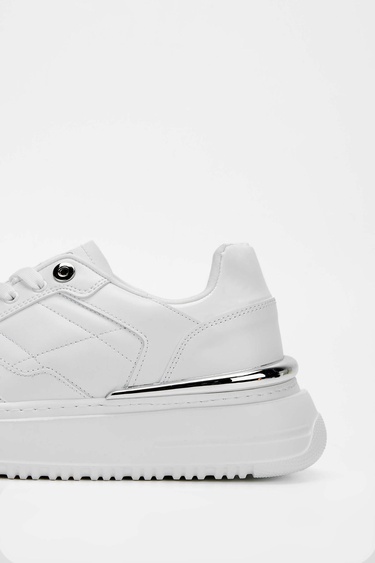  Tamer Tanca Erkek Vegan Beyaz Sneakers & Spor Ayakkabı