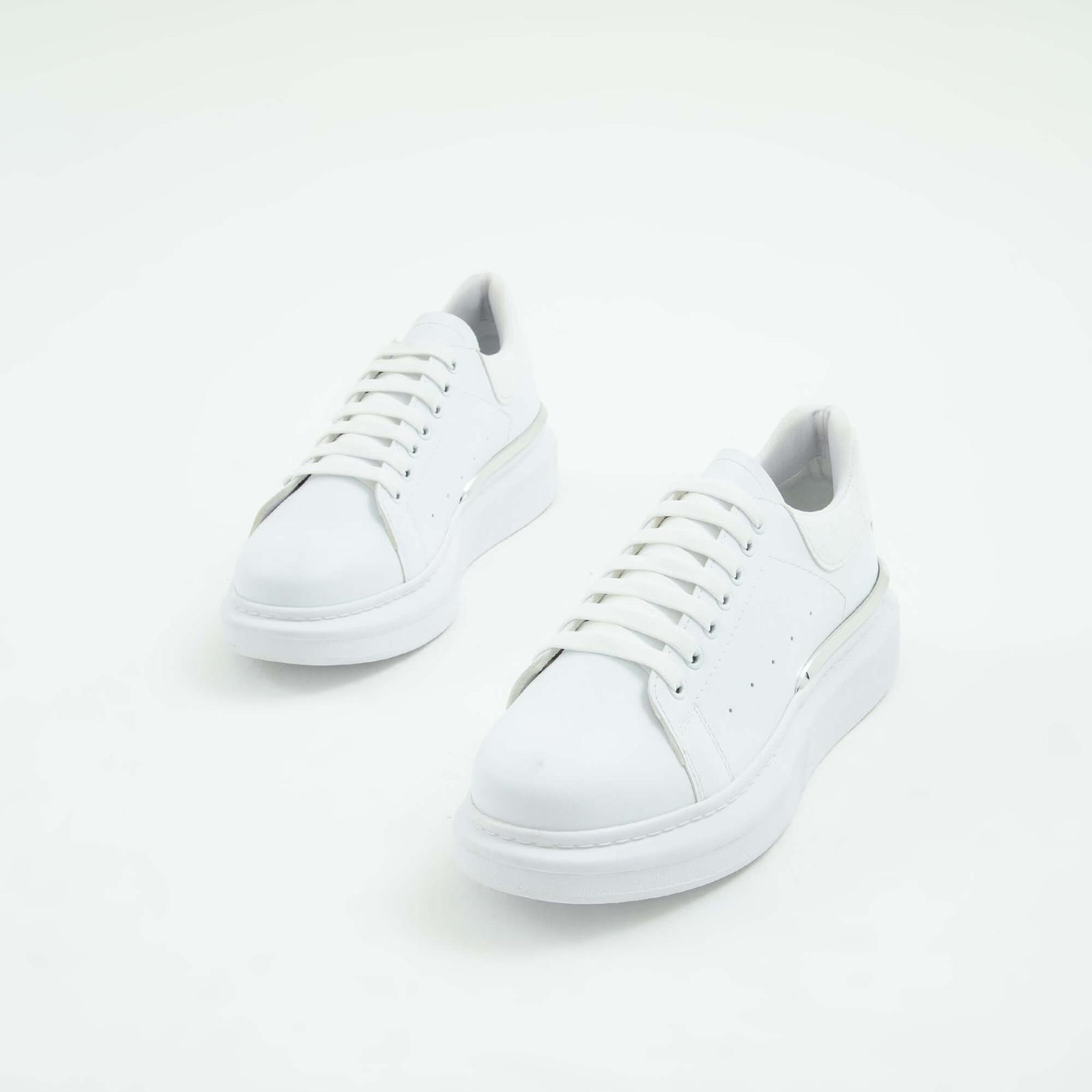 Tamer Tanca Erkek Vegan Beyaz Sneakers & Spor Ayakkabı