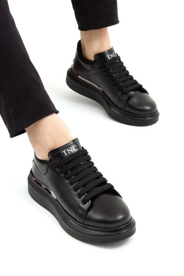  Tamer Tanca Erkek Vegan Siyah Sneakers & Spor Ayakkabı