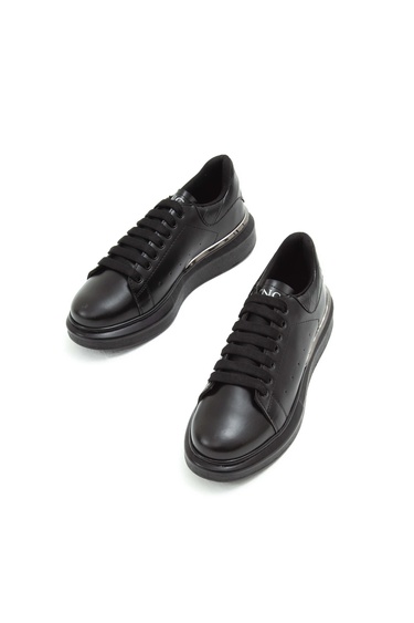  Tamer Tanca Erkek Vegan Siyah Sneakers & Spor Ayakkabı