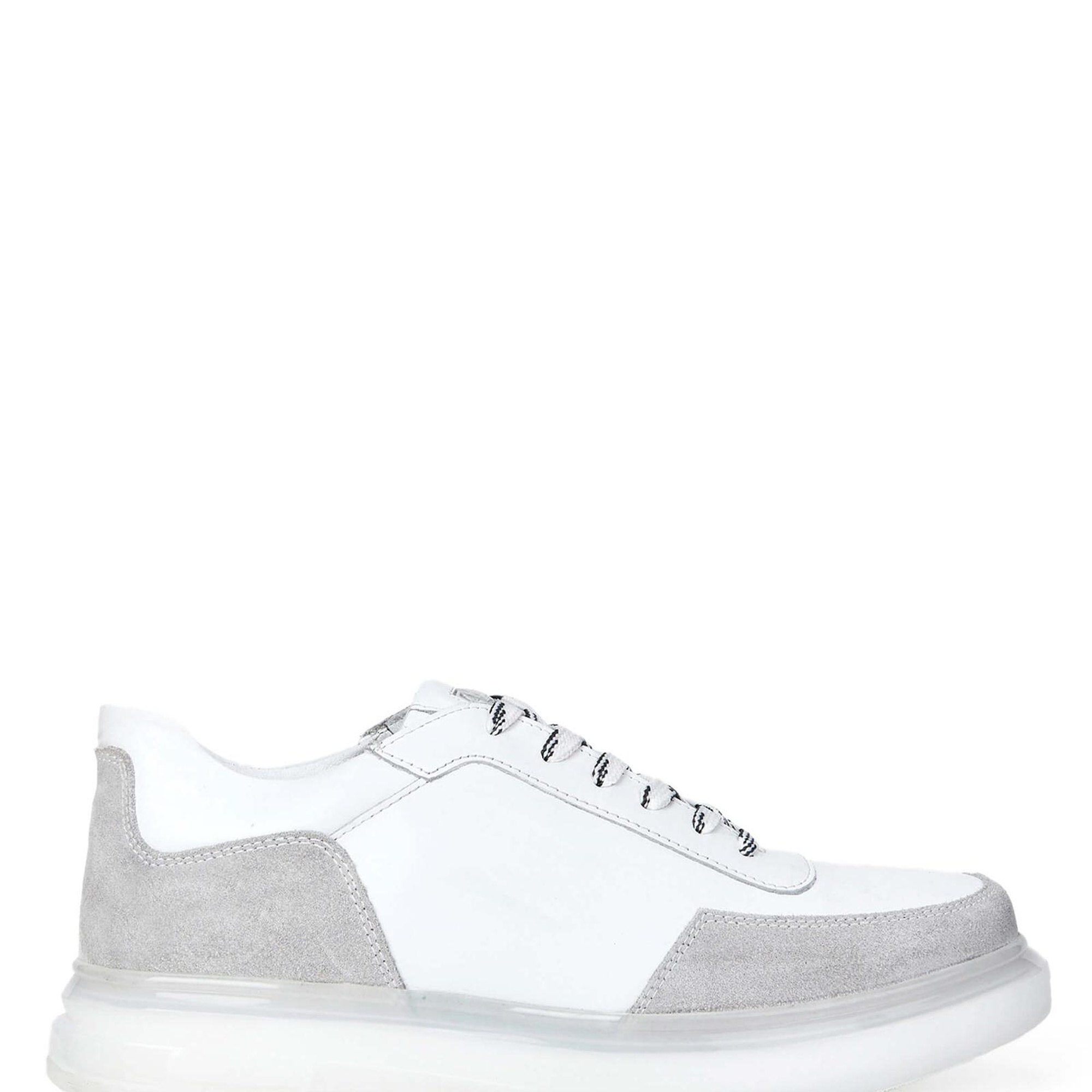 Tamer Tanca Erkek Hakiki Deri Beyaz Sneakers & Spor Ayakkabı