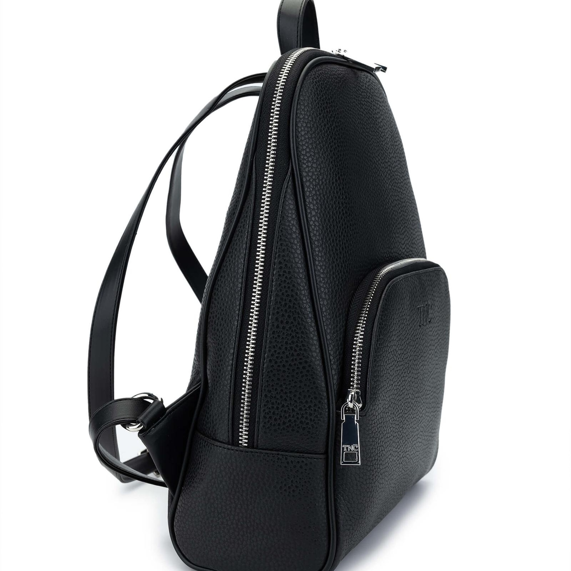 Tamer Tanca Kadın Vegan Siyah Floter Sırt Çantası