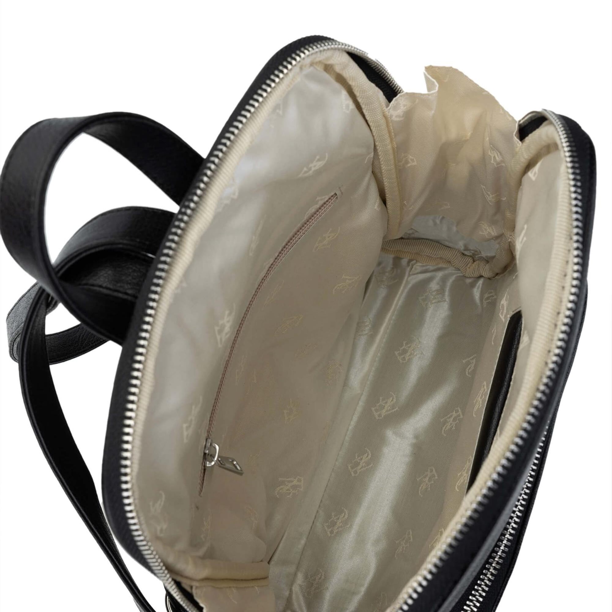 Tamer Tanca Kadın Vegan Siyah Sırt Çantası